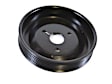 68046027AA OE Replacement Series Water Pump Pulley - Black, Steel, Direct Fit, Sold Individually