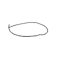 68082479AA Sunroof Weatherstrip Seal