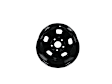 68089775AB Steel Black Wheel, 17 in. X 7 in.