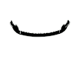 68091521AA Sport Utility Front, Upper Bumper Cover