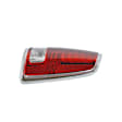68093078AC Passenger Side LED Tail Light, Without bulb(s), Clear & Red Lens, OE Replacement Series