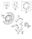 68095418AA Parking Brake Lever - Direct Fit, Sold Individually