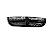 68100689AC Driver and Passenger Side Grille Black