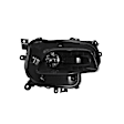 68102846AE Passenger Side Headlight, Without bulb(s)