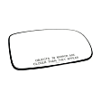 68130644AA Passenger Side OE Replacement Series Mirror Glass, Non-Heated, No Blind Spot Feature No Auto-Dim