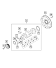 68133287AA Bolt - Sold individually