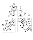 68147538AB Passenger Side Valve Cover, 6 Cyl., 3.0L Engine