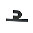 68149701AB Fender Emblem - Direct Fit, Sold individually