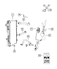 68166470AF Auxiliary Water Pump Hose - Direct Fit