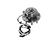 68185437AD Front, Driver or Passenger Side Wheel Hub, 8 Lugs, Bearing included, OE Replacement Series