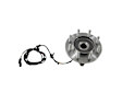 68185437AD Front, Driver or Passenger Side Wheel Hub, 8 Lugs, Bearing included, OE Replacement Series