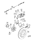 68192167AA Brake Pad Spring