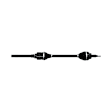 68193660AB Front, Passenger Side Axle Shaft