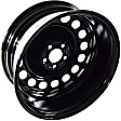68206561AA Steel Black Wheel, X