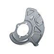 68217406AA Brake Dust Shields, Steel, OE Replacement Series
