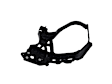 68222828AA Front, Passenger Side Headlight Bracket
