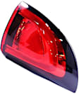 68229027AF Driver Side Tail Light, Without bulb(s), Red Lens