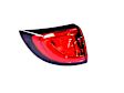 68229029AD Driver Side LED Tail Light, Without bulb(s), Red Lens, OE Replacement Series