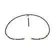 68229388AA Direct Fit Fuel Return Line, Sold Individually