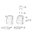 68236634AA Seat Foam