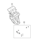 68241594AA Direct Fit HVAC Air Inlet Housing, Sold Individually