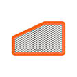 68245310AA OE Replacement Dry Air Filter OE Replacement Series
