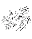 68246111AA Direct Fit Frame Rail Bracket, Sold Individually