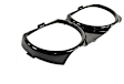 68259053AB Driver Side Headlight Bezel, Black