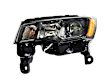 68266647AF Driver Side Headlight, Without bulb(s)