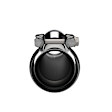 68271071AA Exhaust Tip - Chrome, Direct Fit, Sold individually