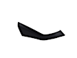 68271570AA Front, Driver and Passenger Side Bumper Filler, Black