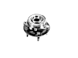 68272624AC Front, Driver or Passenger Side Wheel Hub, 5 Lugs, Bearing included, 3.6L, 6Cyl