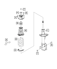 68274361AA Suspension Shock Absorber Mount Cap