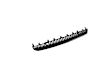 68274572AA Center Bumper Grille
