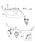 68276123AC Driver Side Headlight