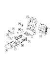 68284386AA Seat Adjuster Assembly