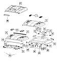 68284629AC Hood Catch - Sold Individually