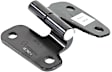 68284986AB Windshield Hinges - Black, Steel, Direct Fit, Sold individually