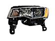 68289235AF Driver Side Headlight, Without bulb(s)