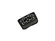 68293616AC Direct Fit Heater Control Switch Bezel, Sold Individually