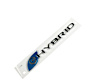 68323699AA OE Replacement Series Emblem - Black and White, Stainless Steel, Grille emblem, Direct Fit, Sold individually