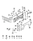 68362264AA Direct Fit Quarter Panel Reinforcement, Sold Individually