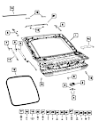 68364385AE Direct Fit Liftgate Latch, Sold Individually