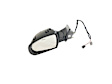 68365137AA Driver Side OE Replacement Series Mirror,, Black, No Signal Light,, No Blind Spot Feature