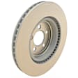2022 Dodge Charger - Rear, Driver or Passenger Side Brake Disc, Plain Surface, Eng. VIN: T, 343mm dia. Rotor, 5.7L 8Cyl, OE Replacement Series