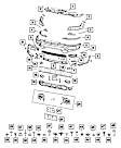 68368951AA Bumper Cover Bolt