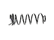 68370579AB Rear, Passenger Side Coil Springs, Sold individually