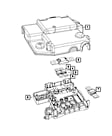 68372333AA Battery Stabilization Control Unit - Direct Fit, Sold individually