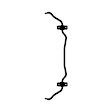 68379797AA Direct Fit Stabilizer Bar, Sold Individually