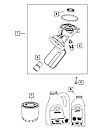 68382403AA Oil Filter Housing - Sold individually